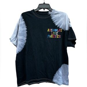 Assholes live forever tie dye tshirt XL